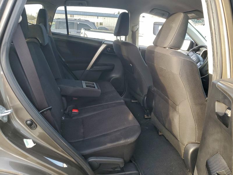 JTMBFREV8ED056932 - 2014 TOYOTA RAV4 LE GRAY photo 10