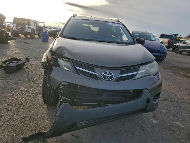 JTMBFREV8ED056932 - 2014 TOYOTA RAV4 LE GRAY photo 5