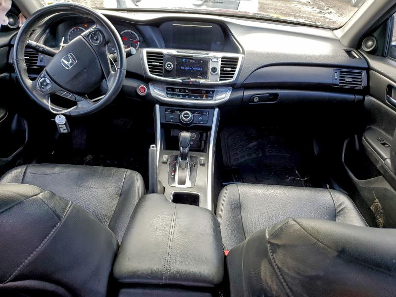 1HGCR3F88DA034514 - 2013 HONDA ACCORD EXL BLACK photo 8