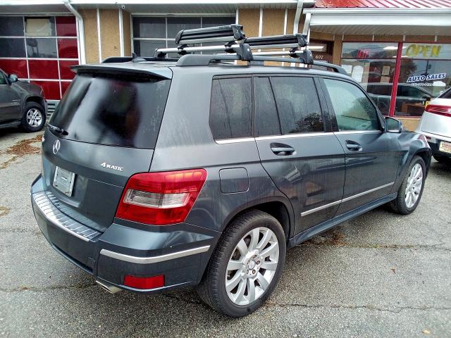 WDCGG8HB8CF837315 - 2012 MERCEDES-BENZ GLK 350 4MATIC GRAY photo 4