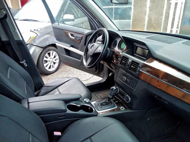 WDCGG8HB8CF837315 - 2012 MERCEDES-BENZ GLK 350 4MATIC GRAY photo 5
