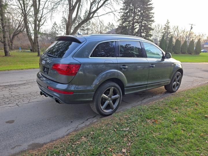 WA1DGAFE6DD012331 - 2013 AUDI Q7 PRESTIGE Gris photo 4