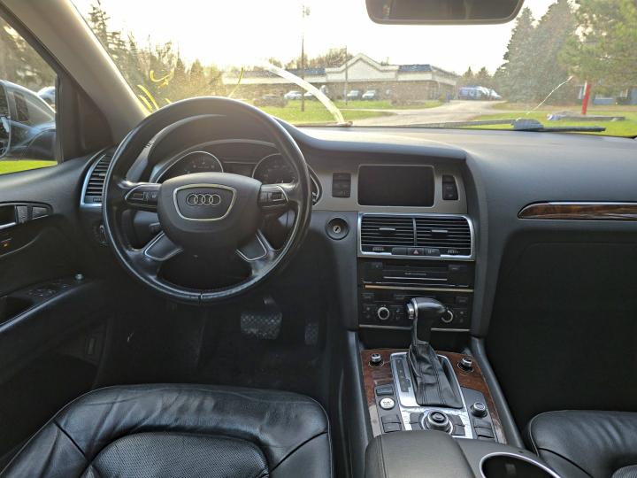 WA1DGAFE6DD012331 - 2013 AUDI Q7 PRESTIGE Gris photo 9