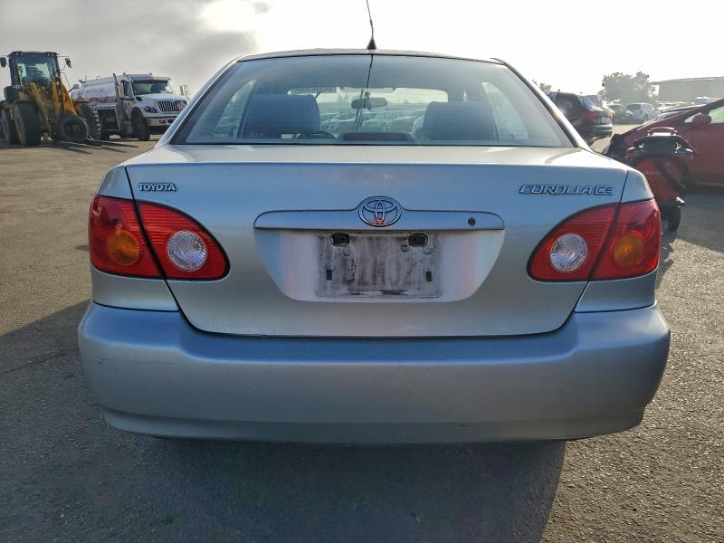 JTDBR32EX32009869 - 2003 TOYOTA COROLLA CE SILVER photo 6