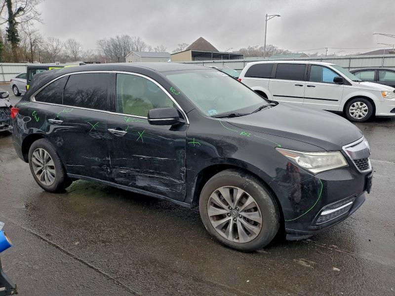 5FRYD4H42FB026405 - 2015 ACURA MDX TECHNOLOGY გრაფიტი ფოტო 4