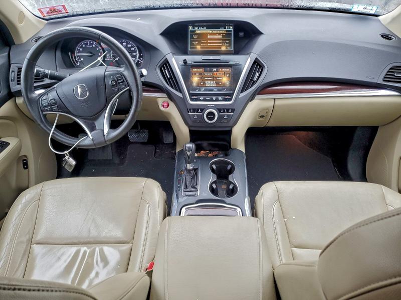 5FRYD4H42FB026405 - 2015 ACURA MDX TECHNOLOGY გრაფიტი ფოტო 8