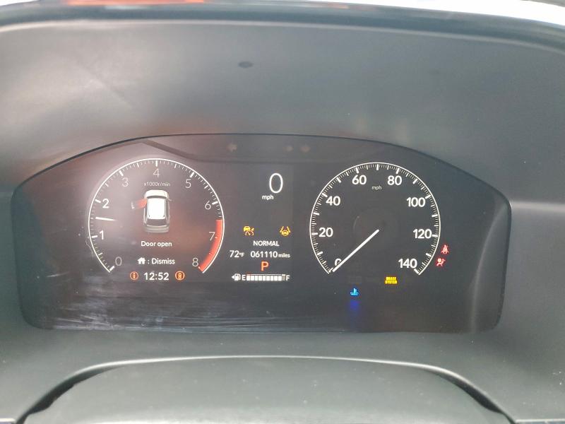 5J6RS3H26RL003564 - 2024 HONDA CR-V LX ნაცრისფერი ფოტო 9