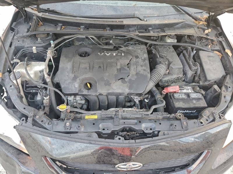 JTDBU4EE8AJ080913 - 2010 TOYOTA COROLLA BASE أسود صورة 11