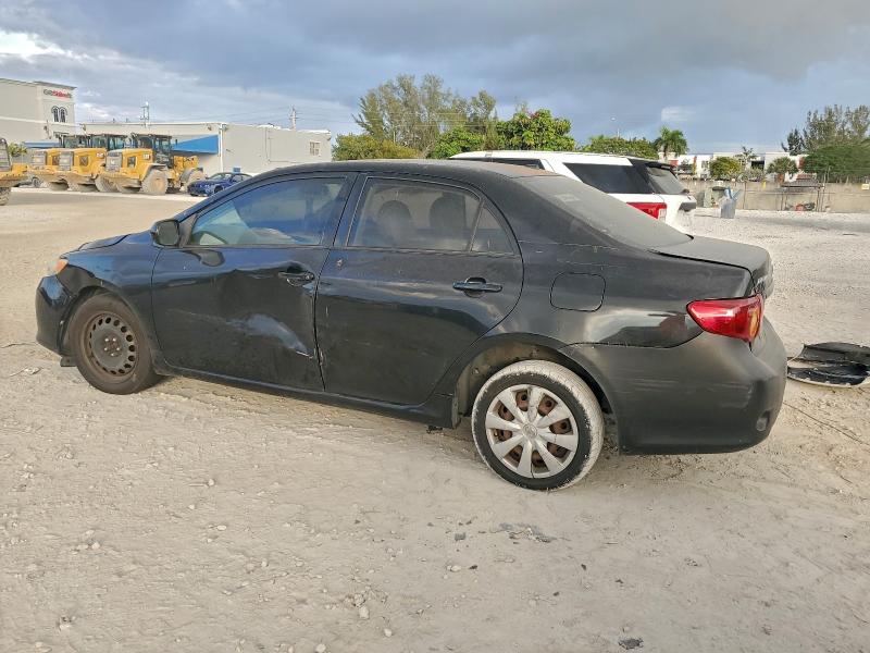 JTDBU4EE8AJ080913 - 2010 TOYOTA COROLLA BASE أسود صورة 2