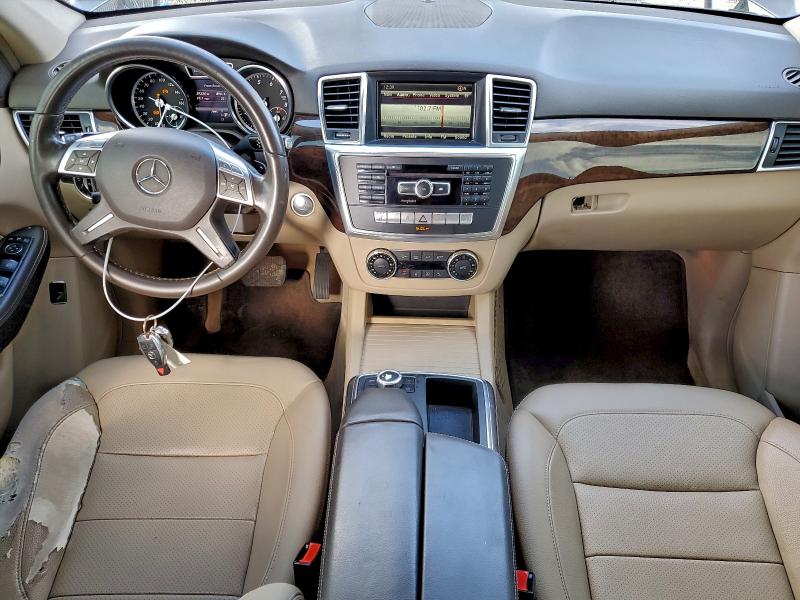 4JGDA5HB9DA247871 - 2013 MERCEDES-BENZ ML 350 4MATIC GRAY photo 8