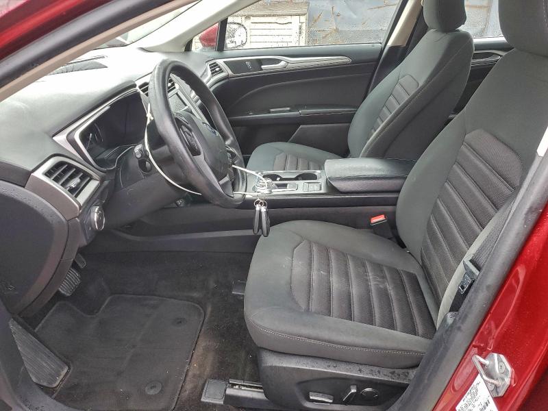 3FA6P0LU3KR100543 - 2019 FORD FUSION SE 红色 照片 7