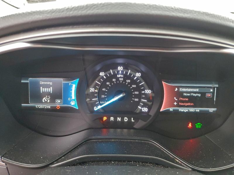 3FA6P0LU3KR100543 - 2019 FORD FUSION SE 红色 照片 9