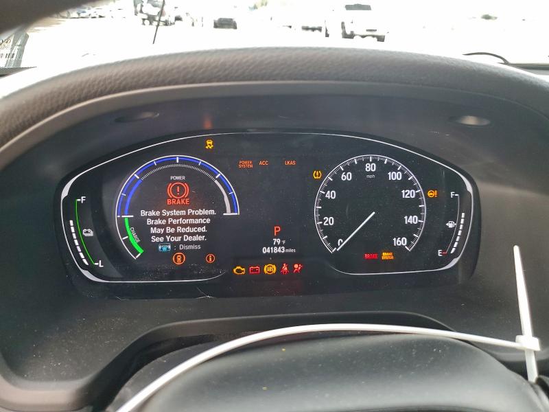 19XZE4F52NE011129 - 2022 HONDA INSIGHT EX SILVER photo 9