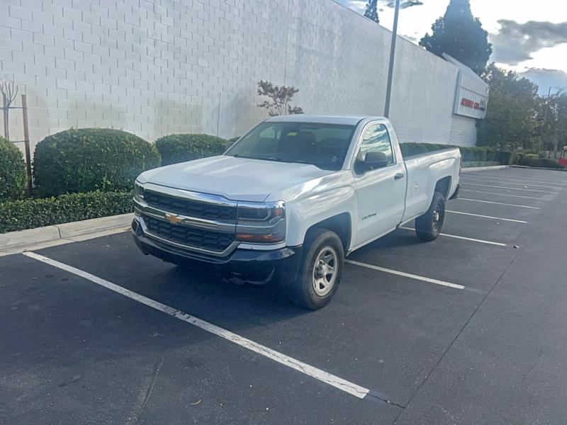 1GCNCNEC3JZ103620 - 2018 CHEVROLET SILVERADO C1500 WHITE photo 2
