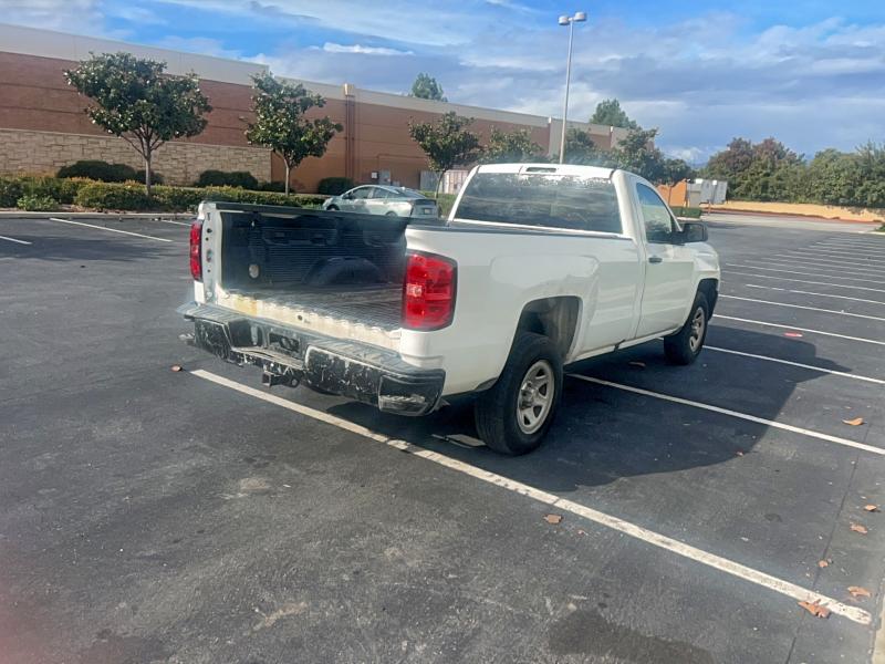 1GCNCNEC3JZ103620 - 2018 CHEVROLET SILVERADO C1500 WHITE photo 4