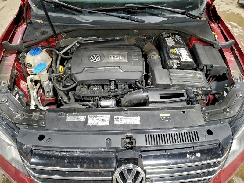 1VWAT7A3XFC007507 - 2015 VOLKSWAGEN PASSAT S 红色 照片 11