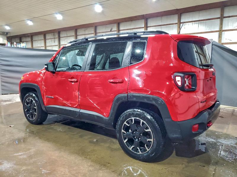 ZACNJDC10PPP70568 - 2023 JEEP RENEGADE TRAILHAWK RED photo 2