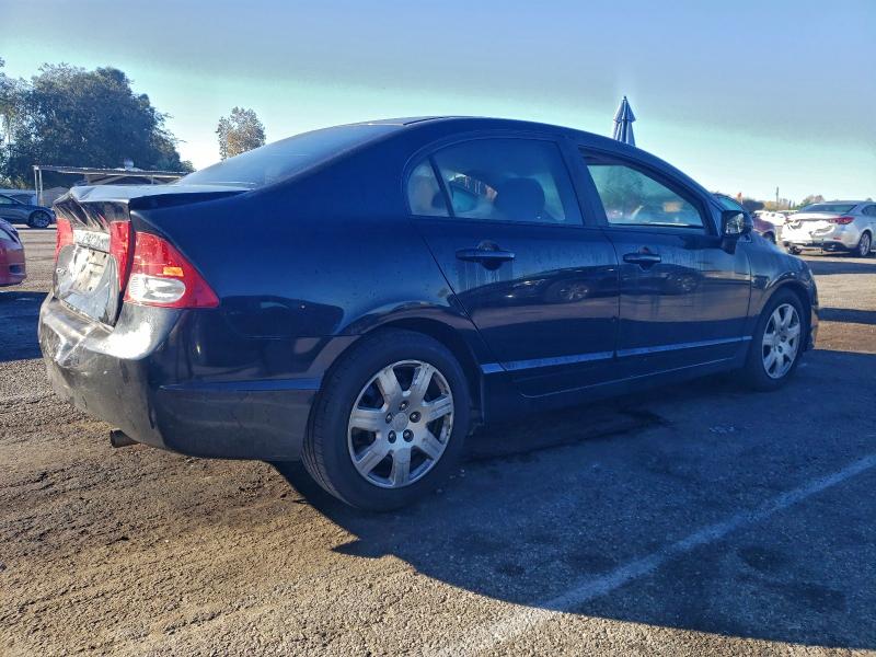 19XFA1F59AE043406 - 2010 HONDA CIVIC LX BLACK photo 3
