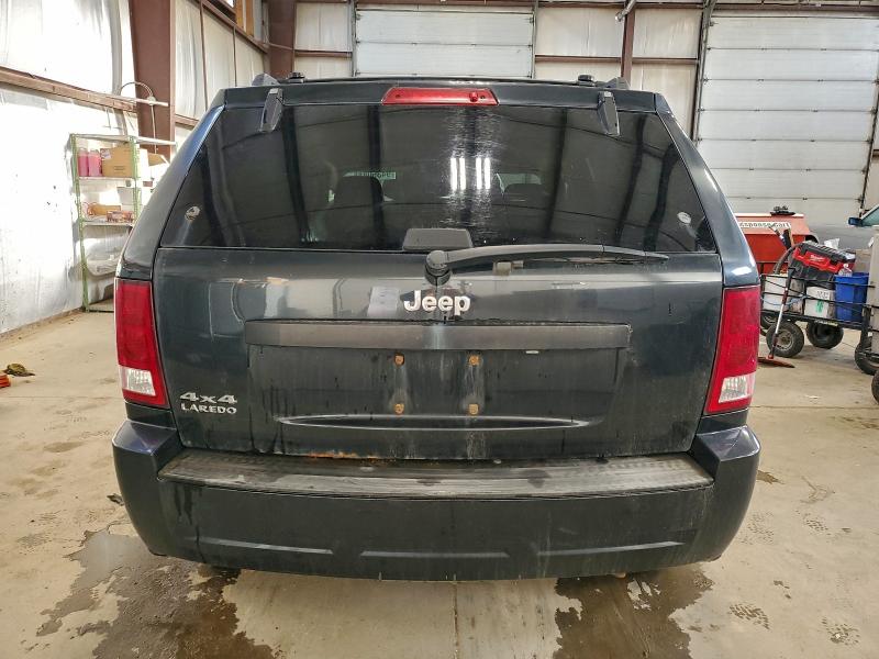 1J8GR48K08C160724 - 2008 JEEP GRAND CHER LAREDO BLACK photo 6