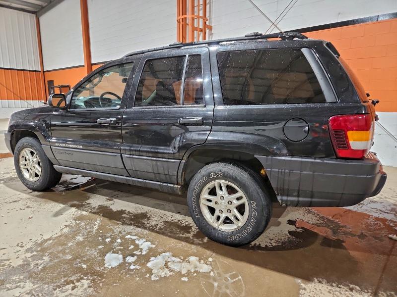 1J4GW48S74C376512 - 2004 JEEP GRAND CHER LAREDO Қара фото 2
