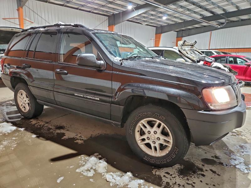 1J4GW48S74C376512 - 2004 JEEP GRAND CHER LAREDO Қара фото 4