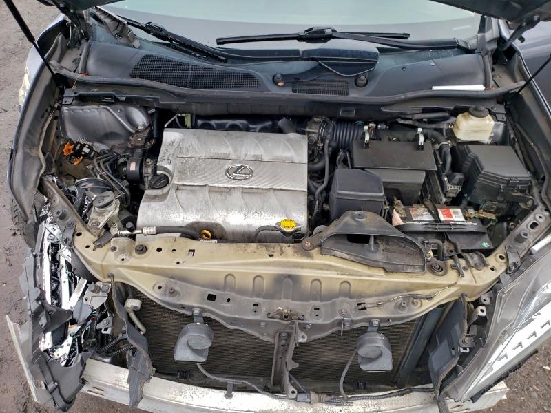 2T2BK1BA4FC279753 - 2015 LEXUS RX 350 BASE GRAY photo 11