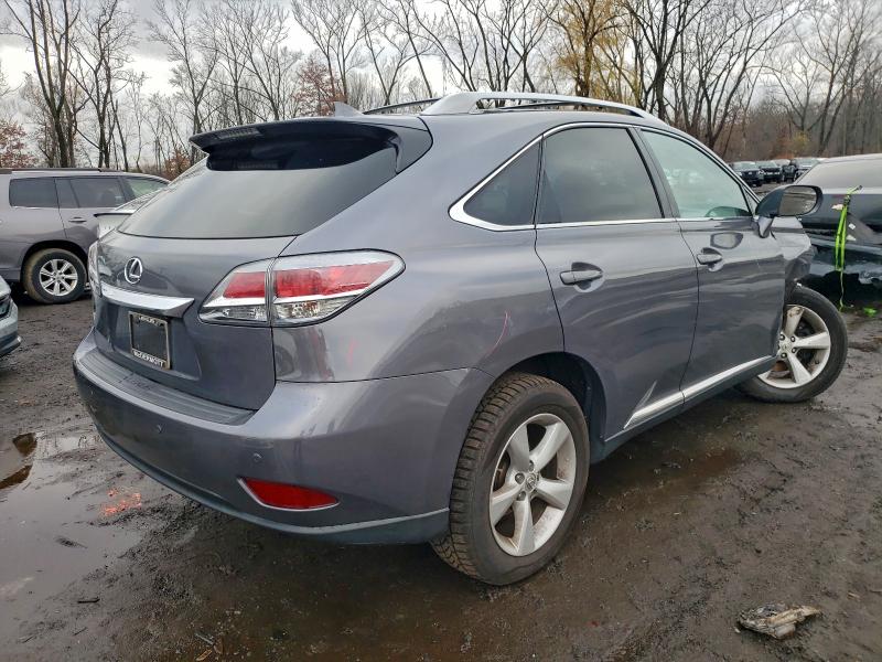 2T2BK1BA4FC279753 - 2015 LEXUS RX 350 BASE GRAY photo 3