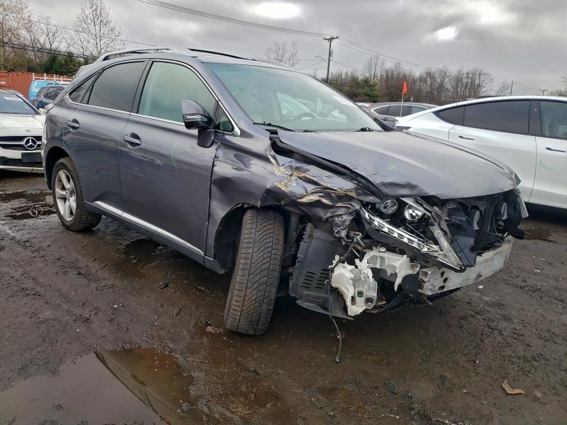 2T2BK1BA4FC279753 - 2015 LEXUS RX 350 BASE GRAY photo 4