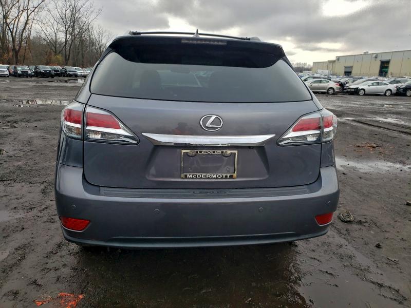 2T2BK1BA4FC279753 - 2015 LEXUS RX 350 BASE GRAY photo 6