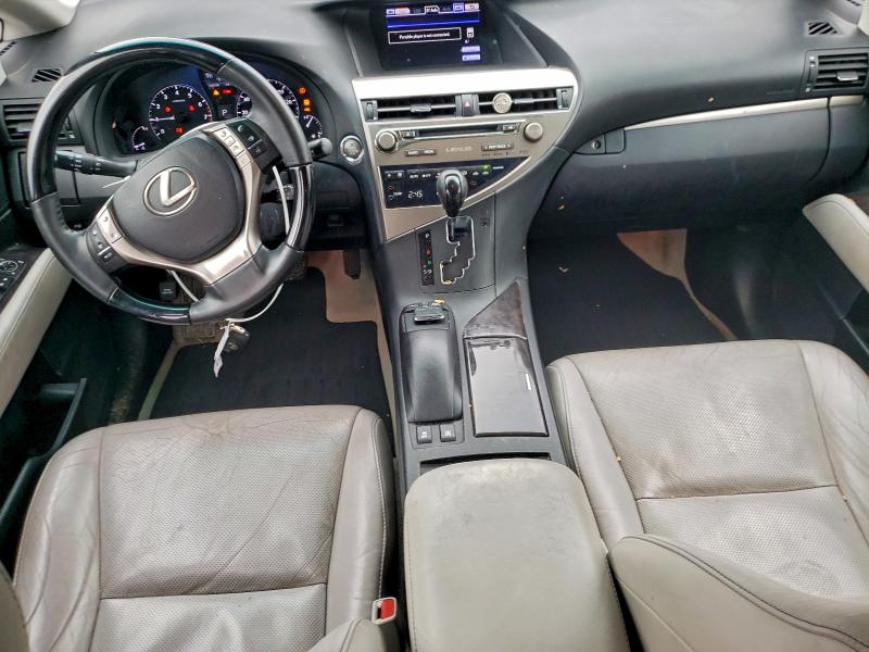 2T2BK1BA4FC279753 - 2015 LEXUS RX 350 BASE GRAY photo 8