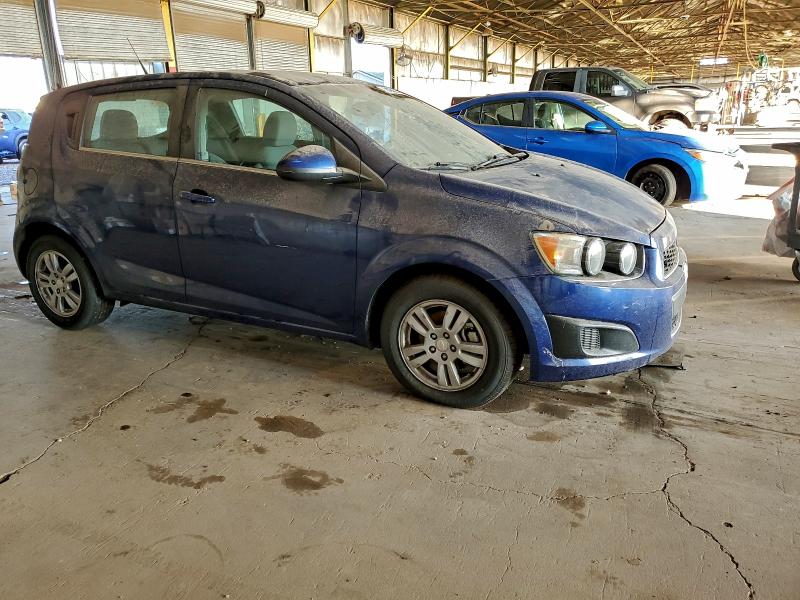 1G1JC6SH5E4216467 - 2014 CHEVROLET SONIC LT Niebieski zdjęcie 4