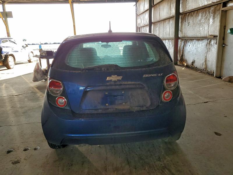 1G1JC6SH5E4216467 - 2014 CHEVROLET SONIC LT Niebieski zdjęcie 6