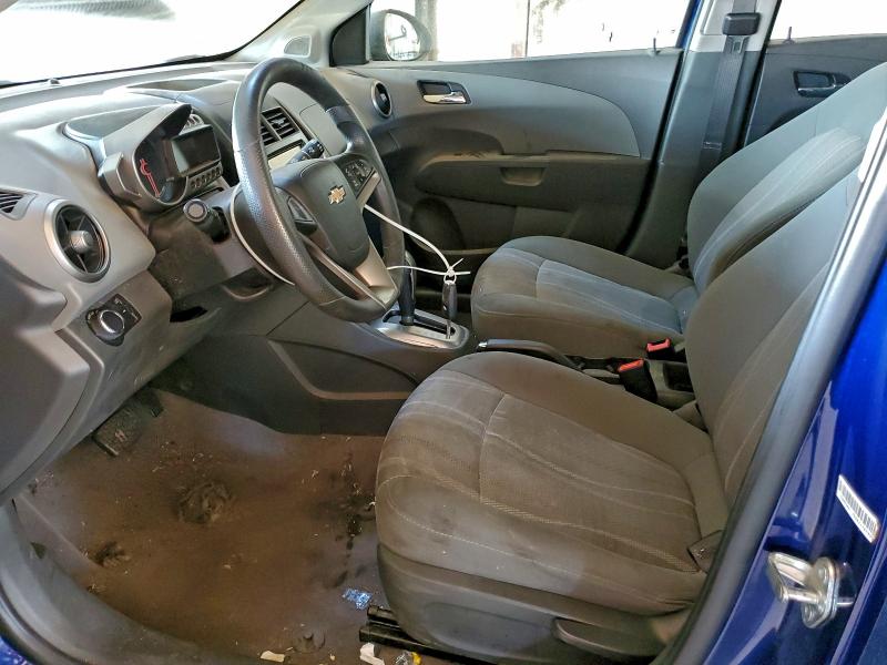 1G1JC6SH5E4216467 - 2014 CHEVROLET SONIC LT Niebieski zdjęcie 7