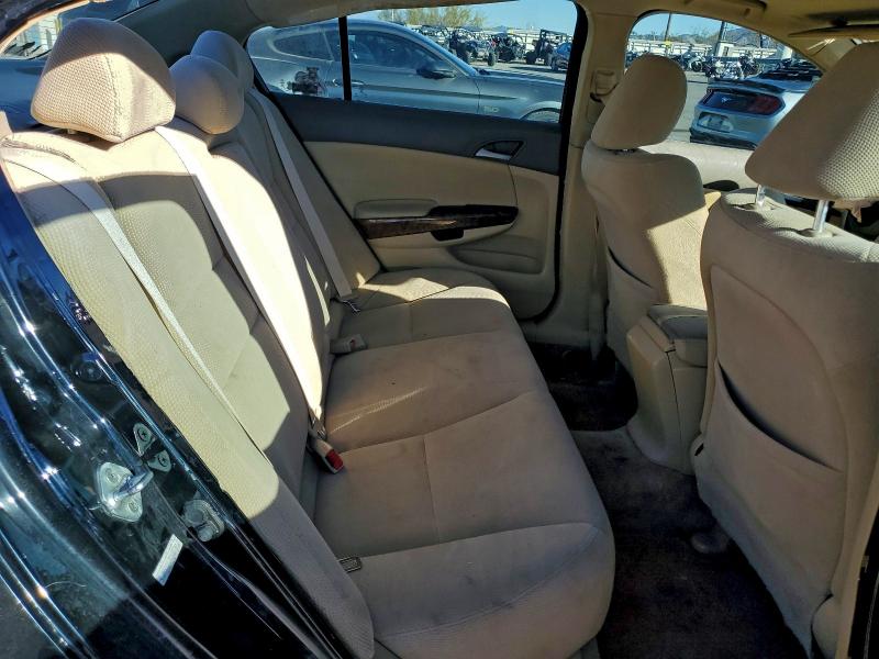 1HGCP26728A007581 - 2008 HONDA ACCORD EX BLACK photo 10