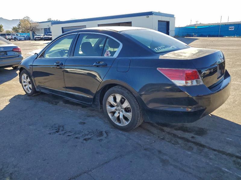 1HGCP26728A007581 - 2008 HONDA ACCORD EX BLACK photo 2