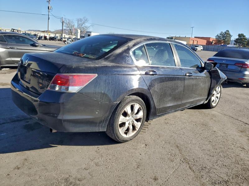 1HGCP26728A007581 - 2008 HONDA ACCORD EX BLACK photo 3