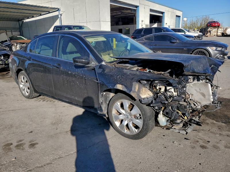 1HGCP26728A007581 - 2008 HONDA ACCORD EX BLACK photo 4
