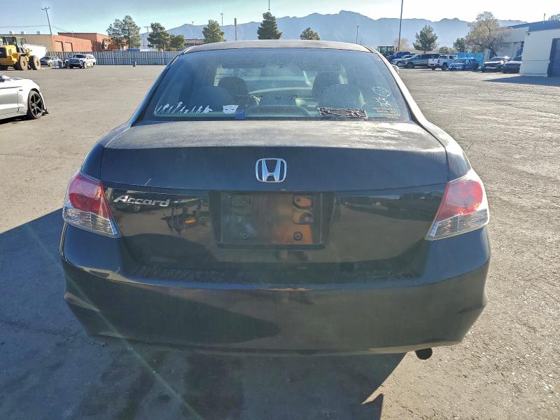 1HGCP26728A007581 - 2008 HONDA ACCORD EX BLACK photo 6