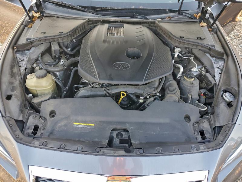 JN1CV7AP4HM640612 - 2017 INFINITI Q50 BASE Արծաթագույն լուսանկար 11