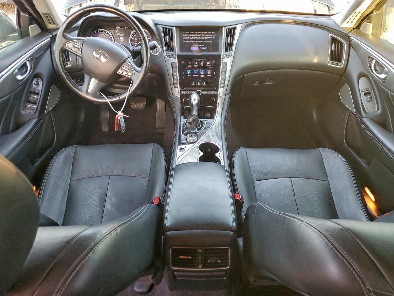 JN1CV7AP4HM640612 - 2017 INFINITI Q50 BASE Արծաթագույն լուսանկար 8