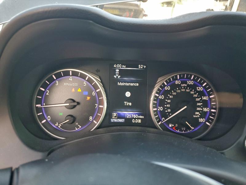 JN1CV7AP4HM640612 - 2017 INFINITI Q50 BASE Արծաթագույն լուսանկար 9