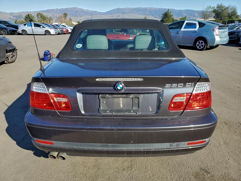 WBABW53486PL54431 - 2006 BMW 330 CI CHARCOAL photo 6