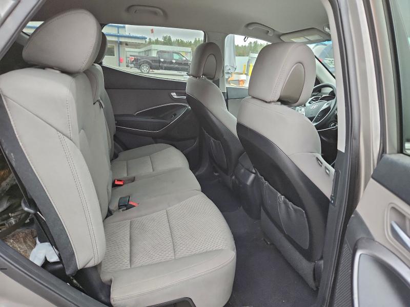 5NMZTDLB0JH069923 - 2018 HYUNDAI SANTA FE S GRAY photo 10