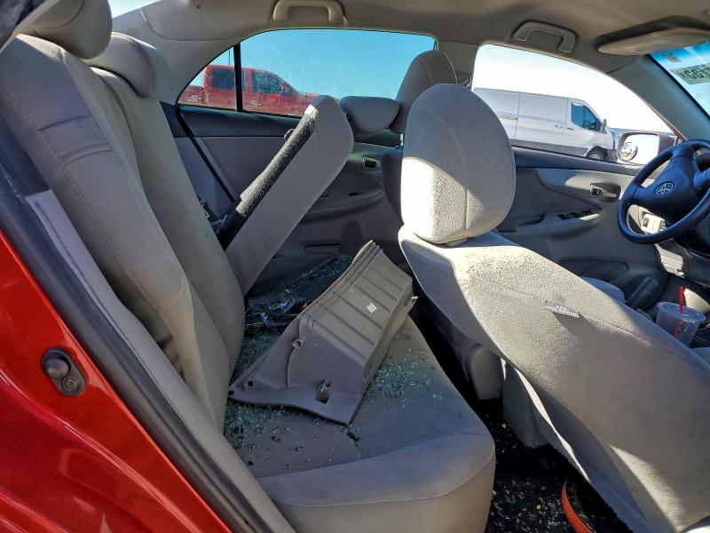 5YFBU4EE4DP213361 - 2013 TOYOTA COROLLA BASE Червоний фото 10