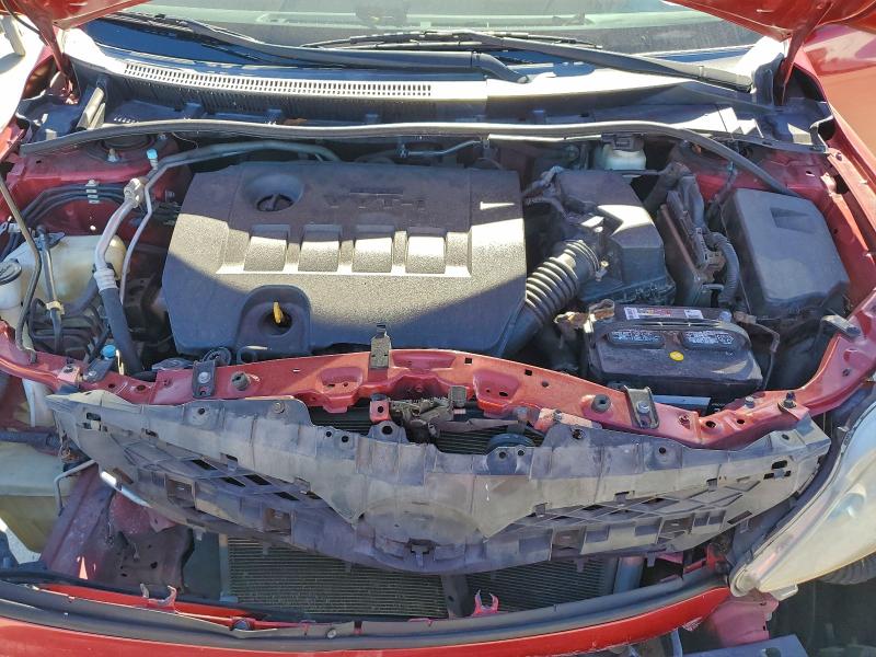 5YFBU4EE4DP213361 - 2013 TOYOTA COROLLA BASE Червоний фото 11