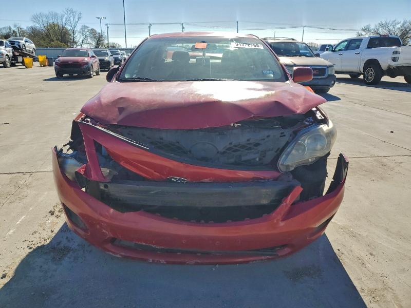 5YFBU4EE4DP213361 - 2013 TOYOTA COROLLA BASE Червоний фото 5