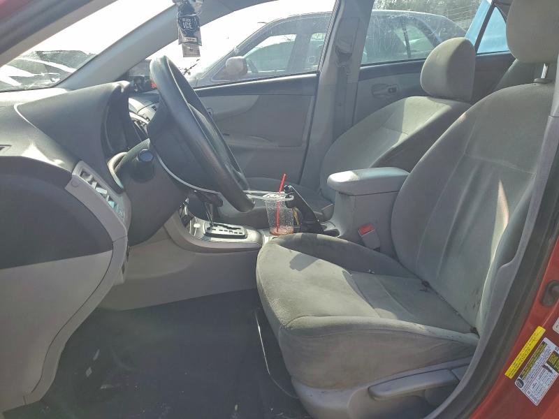 5YFBU4EE4DP213361 - 2013 TOYOTA COROLLA BASE Червоний фото 7