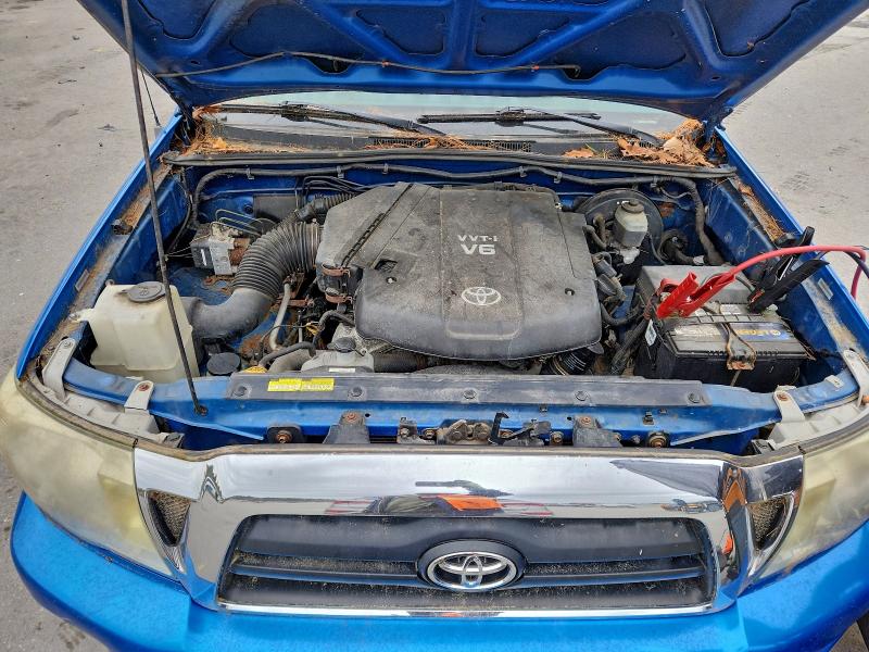 5TELU42N15Z027247 - 2005 TOYOTA TACOMA DOUBLE CAB BLUE photo 11