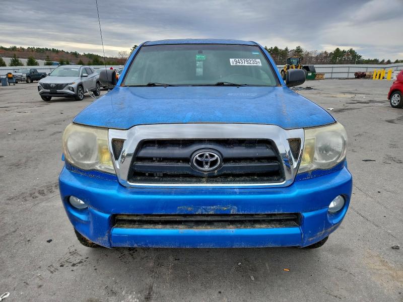 5TELU42N15Z027247 - 2005 TOYOTA TACOMA DOUBLE CAB BLUE photo 5