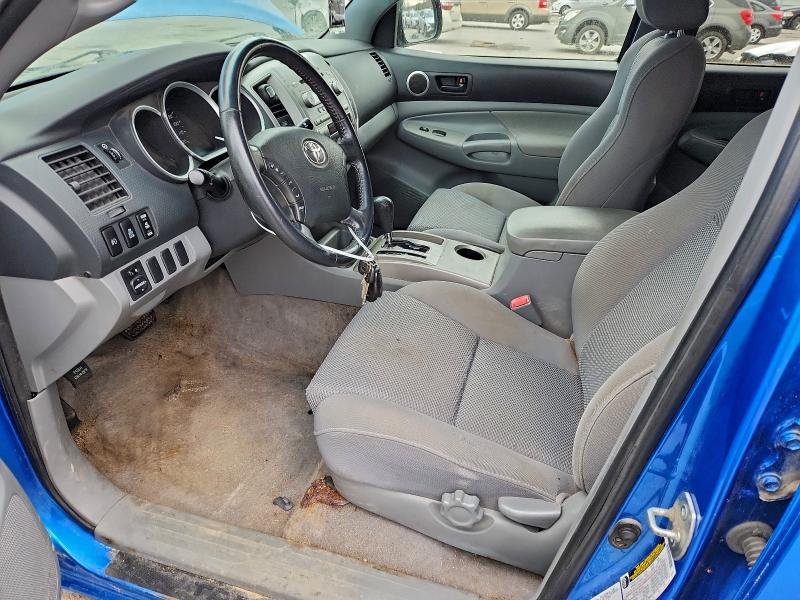 5TELU42N15Z027247 - 2005 TOYOTA TACOMA DOUBLE CAB BLUE photo 7